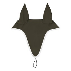 Cuffietta cavallo in tessuto tecnico con laccetto al chiudibocca equestro 