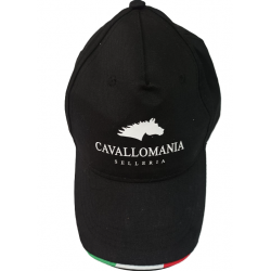 Cappellino UNISEX CAVALLOMANIA COLLACTION COTONE STRAP POSTERIORE PER EREGOLARE LA MISURA 