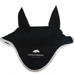 CUFFIA PER CAVALLO O PONY C.M COLLECTION IN TESSUTO TECNICO TRASPIRANTE CON BORDO A CONTRASTO DA ABBINARE AL SOTTOSELLA