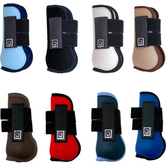 Tattini Paratendini vari colori protezioni anteriori equitazione per cavallo monta inglese