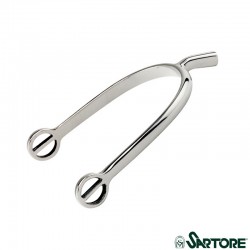 SPERONI DA DONNA / UOMO ACCIAIO INOX CON GAMBO DIRITTO GAMBO VARIE MISURE