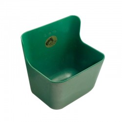 MANGIATOIA DA PARETE OK PLAST IN PLASTICA VERDE CAPACITA'11,5 L