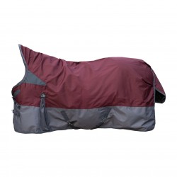 Coperta PADDOCK a collo alto HKM Yukon 600D, imbottitura 300g