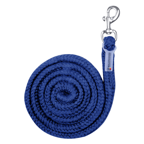 LUNGHINA PER CAVEZZA PER CAVALLO DA RIPOSO ECONOMIC - MOSCHETTONE A CARABINA lucido