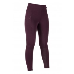 Leggings da equitazione -Cosy II- Style silicone completo HKM