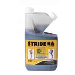 TRM stride ha solution 1,183 lt STRIDE HA è uno sciroppo ad azione rapida formulato per il mantenimento nutritivo della salute delle cartilagini e delle articolazioni nei cavalli.