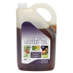 T.R.M. PREMIUM LINSEED OIL 1LT Olio di lino per il mantello e il sistema digestivo del cavallo.