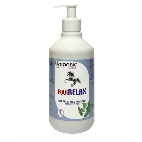 EQUIRELAX , Gel effetto ghiaccio per muscoli tonifica e sfiamma