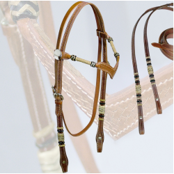 BRIGLIA WESTERN FRONTALINO V UNICA