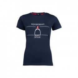 Maglietta T-SHIRT HKM DONNA -Equine Sports- Style