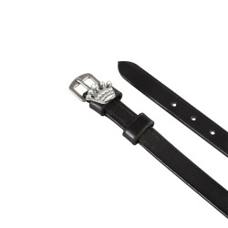 Lacciolini per speroni in pelle con decorazioni e strass EQUESTRO