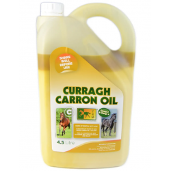 Curragh Carron Oil TRM 4,5 L Aggiungi Omega 3 e 6 alla dieta del tuo cavallo con Curragh Carron Oil: migliora pelo, salute e digestione, riduce infiammi e mantiene il sistema circolatorio in forma.