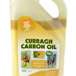 Curragh Carron Oil TRM 4,5 L Aggiungi Omega 3 e 6 alla dieta del tuo cavallo con Curragh Carron Oil: migliora pelo, salute e digestione, riduce infiammi e mantiene il sistema circolatorio in forma.