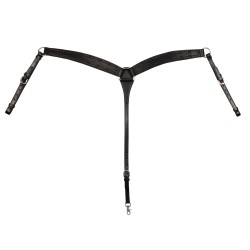 PETTORALE BARBWIRE POOL'S UIN CUOIO WESTERN MISURA UNICA