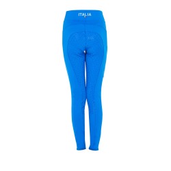 Leggings bambina slim fit full grip Equestro X FISE