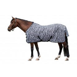 Coperta antimosche -Zebra- con cinghie incrociate HKM