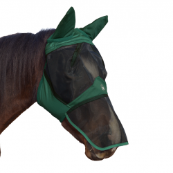 MASCHERA ANTIMOSCHE SARTORE CON COPRIMUSO MORBIDA  DISTANZIATA