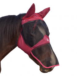 MASCHERA ANTIMOSCHE SARTORE CON COPRIMUSO MORBIDA  DISTANZIATA