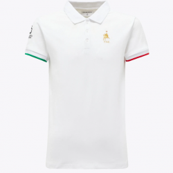 POLO FISE BAMBINA IN COTONE PIQUET CAVALLERIA TOSCANA X FISE