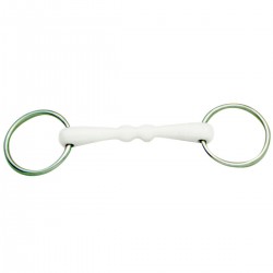 Filetto Daslö anelli intero  in acciaio inox con rivestimento in gomma di alta qualità, al gusto di menta 