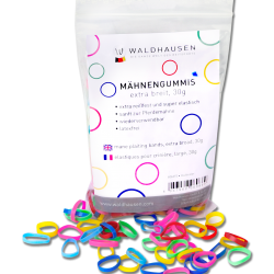 Elastici per criniera in gomma extra larghi, multicolore