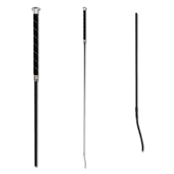 Frustino da dressage - Impugnatura in velluto