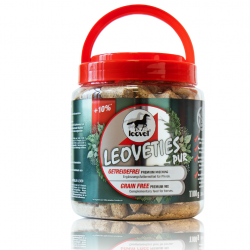 BISCOTTI LEOVETIES 1100G. SECCHIELLO VARI GUSTI RICCHI DI VITAMINE