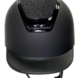 CASCO OPACO CON INSERTO LUCIDO liscio o glitter