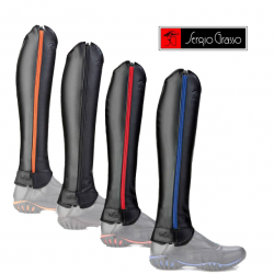 Ghette equitazione per cavaliere monta inglese Pelle S.Grasso Walk & Ride Flexy