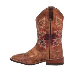 STIVALI WESTERN MODELLO TEAM ROPER NUOVO MONTA WESTERN IN CUOIO unisex