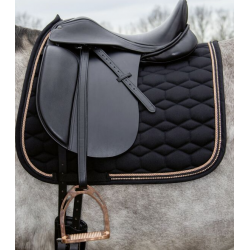 Sottosella -Rosegold Glamour- Style HKM CON STRASS SALTO /DRESSAGE