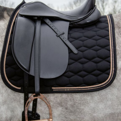 Sottosella -Rosegold Glamour- Style HKM CON STRASS SALTO /DRESSAGE