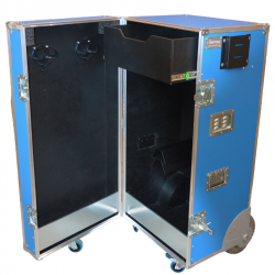 BAULE PER 2 SELLE INGLESI CM 65X70X132H ESTERNO LAMINATO sartore