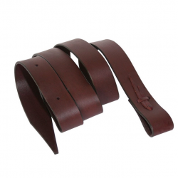 RICAMBIO IN CUOIO LATIGO . PER SOTTOPANCIA WESTERN