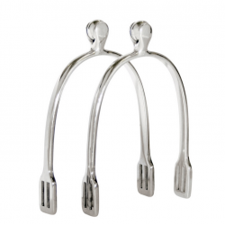 SPERONI SOFT TOUCH DONNA INOX GAMBO MM 20 ROTELLA LARGA ORIZZONT.