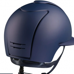 CRB2.BLU.BLU.PO  KEP ITALIA Casco Equitazione Cromo 2.0 / Matt Blu / Visiera Polo Large