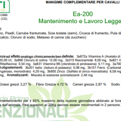 MANGIME FIOCCATO EA-200 Mantenimento 20kg