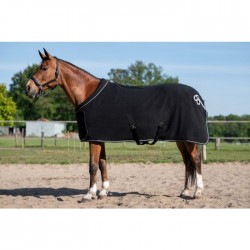 Coperta in pile con collo e cinghie HKM 