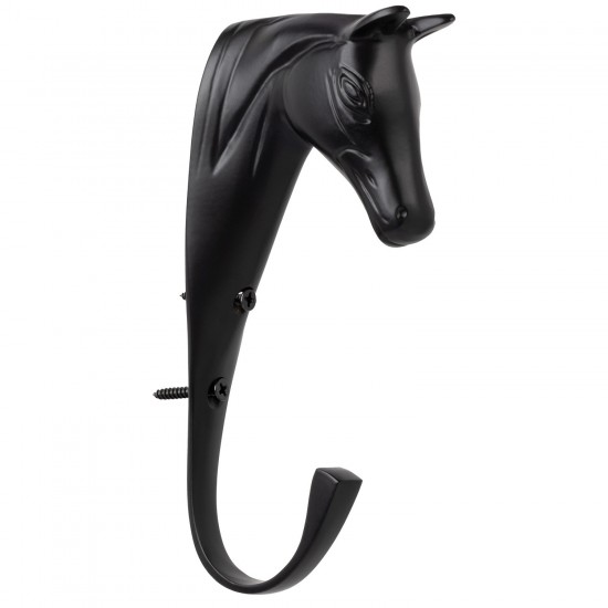 GANCIO PORTABRIGLIE EQUITAZIONE ARTICOLI DA SCUDERIA CON TESTA DI CAVALLO
