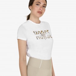 T-shirt EQUESTRO donna Horse Love in cotone