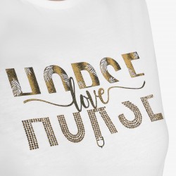 T-shirt EQUESTRO donna Horse Love in cotone