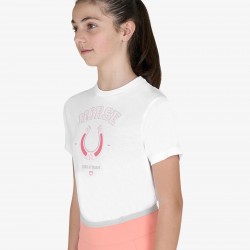 T-shirt EQUESTRO bambina Horse Team in cotone