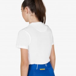 T-shirt bambini unisex Horse Jump Glossy in cotone