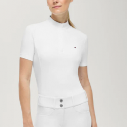 Maglietta gara Tommy Hilfiger donna Selma Show BIANCO OTTICO 