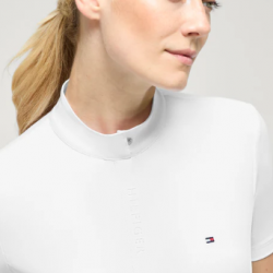 Maglietta gara Tommy Hilfiger donna Selma Show BIANCO OTTICO 