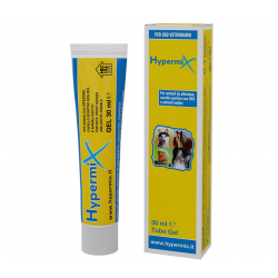 Hypermix Gel Cicatrizzante in Tubo 30 ml PER LESIONI DELLA CUTE DEL CAVALLO E ALTRI ANIMALI