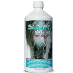 Shampoo Super White per cavalli bianchi, grigi OFFICINALIS 1L
