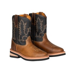 STIVALI WESTERN MODELLO "WEST" da 35-47 IN CUOIO DI ALTA QUALITA'