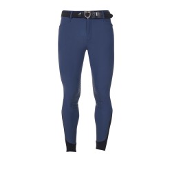 Pantaloni uomo EQUITAZIONE grip ginocchio Equestro X FISE