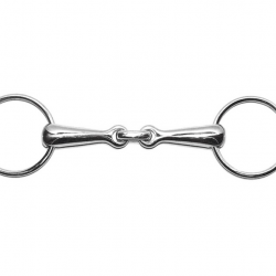 FILETTO A 3 SNODI INOX 21 MM MISURA MM 140 PIENO ANELLI DA MM 65